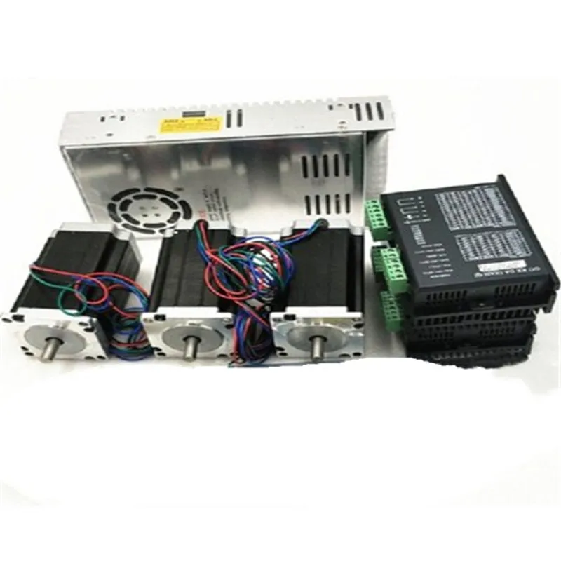 

Digital 57 Stepper Motor Driver Set DM542+57BYGH250H 2.8N