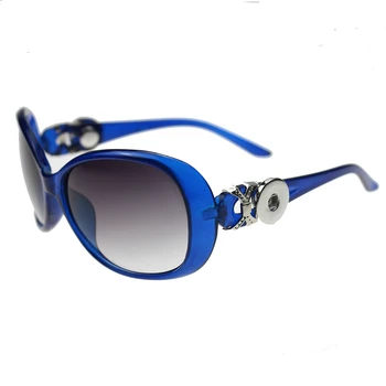 

New Snap Glasses Orologio Uomo Sunglasses Women Fashion Retro 18mm Snap Sunglasses Goggles Button