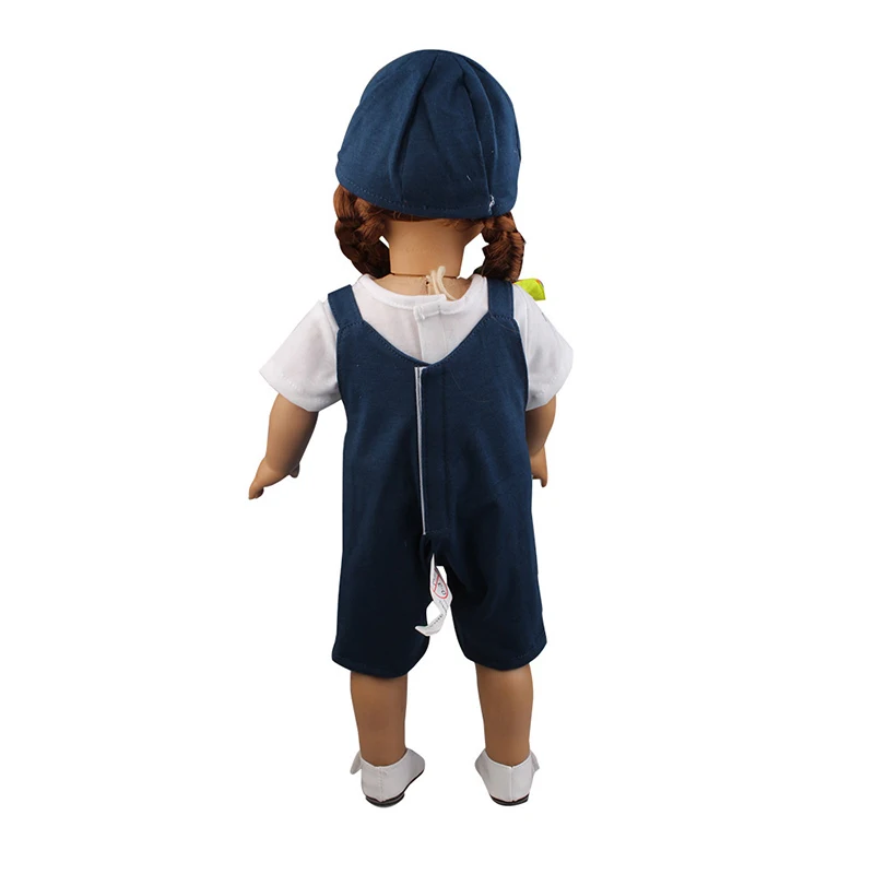 Розовый Reborn Baby Dolls одежда зимняя шапка куртка брюки комплект подходит для 18 дюймов американские куклы и 43 см детская обувь для кукол