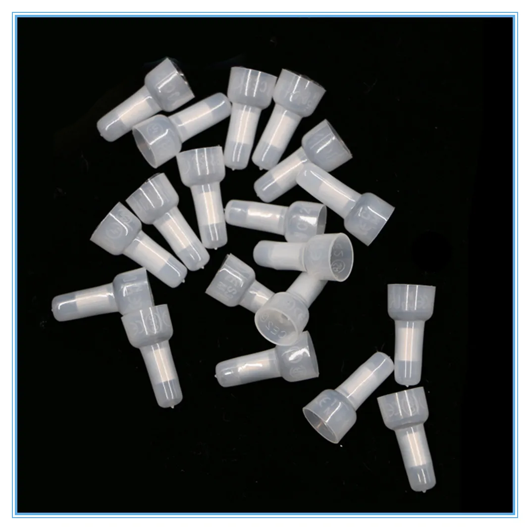 

100pcs CE-1X CE-2X CE-5X line cap Tsui terminal cap closed end terminal factory sales volume favorably nylon Crimp Caps For