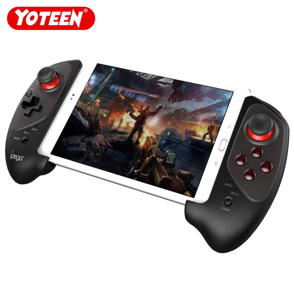 Yoteen Telescopic Gamepad for iPad Wireless Bluetooth Game Controller