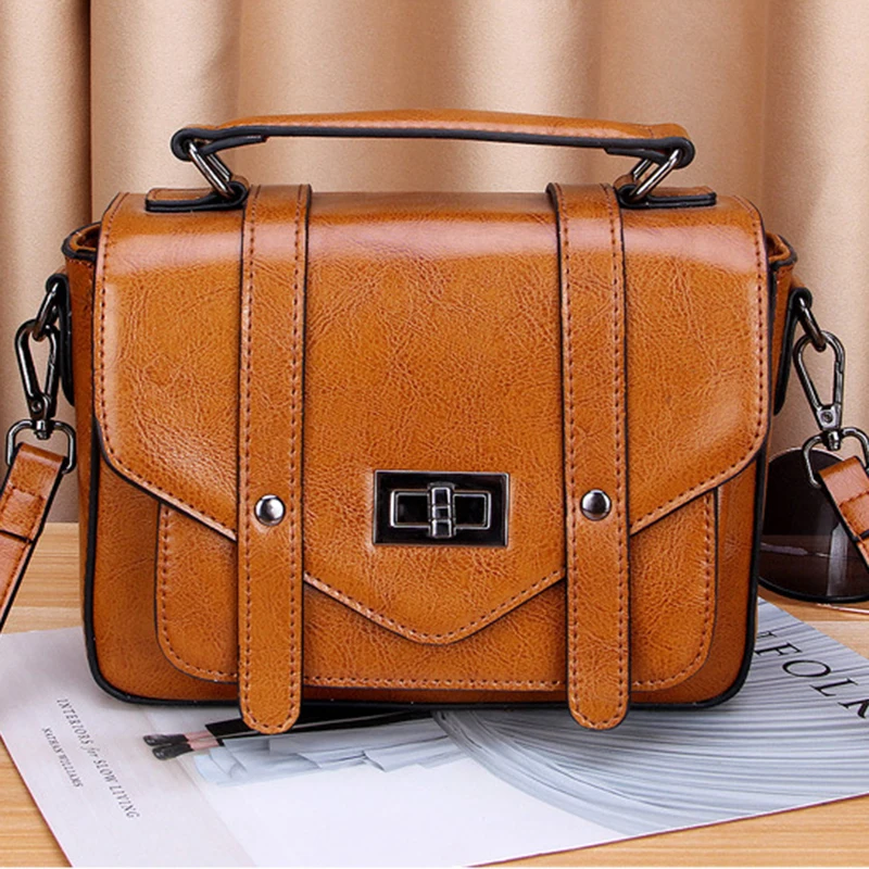 

Women High Quality Genuine Leather Cross Body Bag Tote Handbag Fashion Natural Skin Single Shoulder Messenger Top Handle Bags