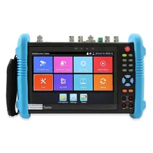 Wanglu 7 «H.265 4 К 6 в 1 CCTV тестер IP контроля аналоговый AHD TVI CVI SDI Камера 8MP ONVIF мультиметр оптического волокна TDR VFL POE