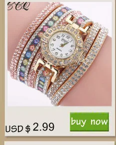 ccq новая мода кожаный браслет Часы Повседневное Для женщин Наручные часы Элитный бренд кварцевые часы Relogio feminino подарок часы