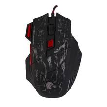H300 5500 ТОЧЕК/ДЮЙМ 7 Кнопки Красочные Трещина Шаблон Регулируемая Gaming Проводная Геймерская Мышь Для Портативных ПК Компьютерные Аксессуары