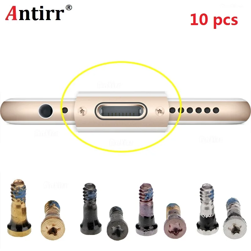 5 точечных винтовых болтов Torx 10 шт. нижний соединитель док станции для apple iPhone 6 6p
