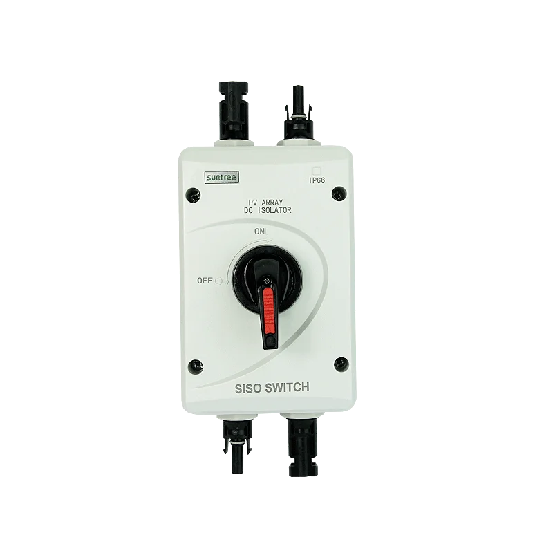 Солнечный Системы SISO 32A DC1000V ПВ постоянного тока водонепроницаемый изолирующий выключатель автоматический выключатель с MC4 разъем