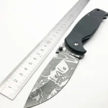 SR SR599D складной Ножи 4Cr13Mov лезвие G10 Ручка Открытый Отдых выживания тактический утилита EDC карманный инструмент ножи ножей