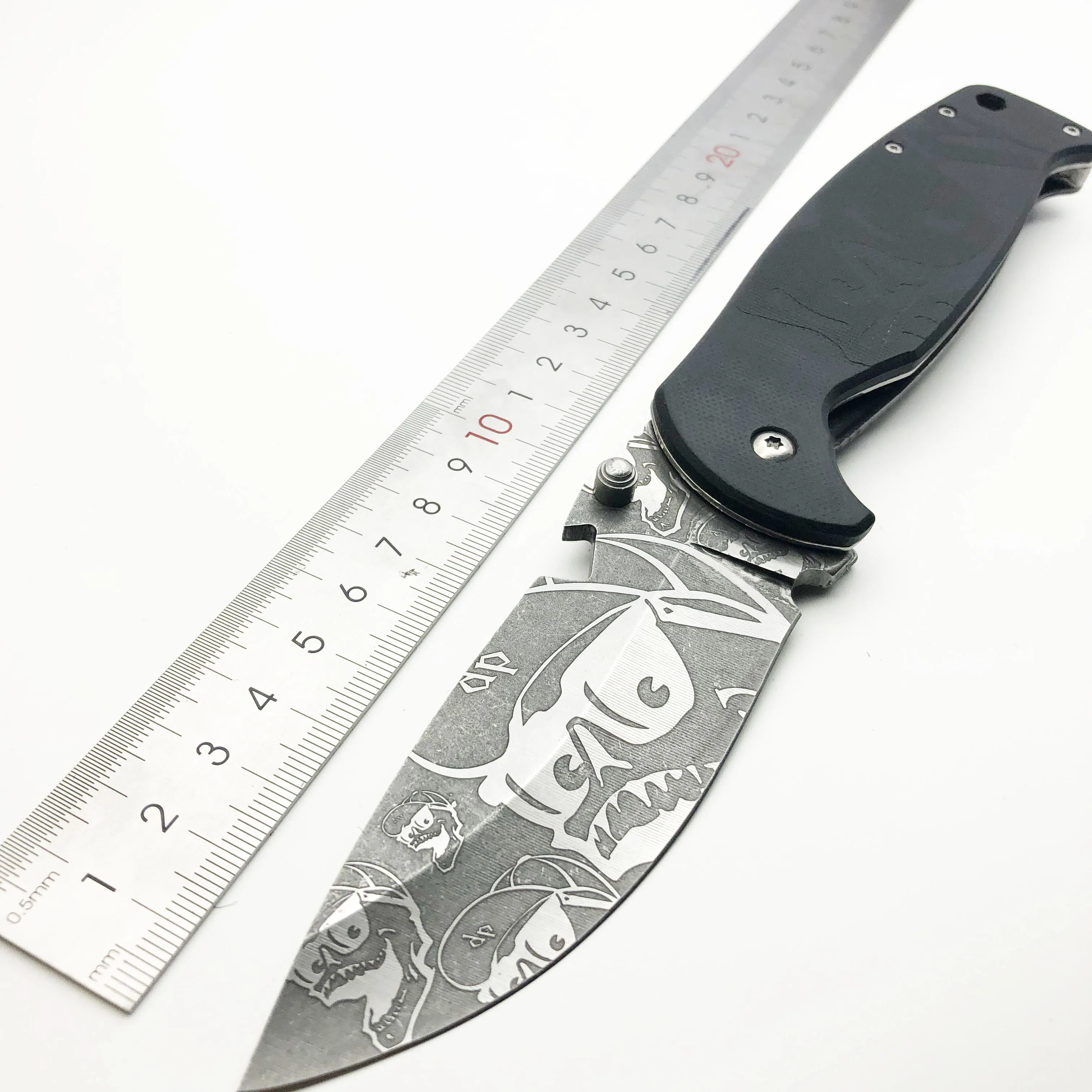 

SR SR599D Folding Knife 4Cr13Mov Blade G10 handle Outdoor Camping Survival Tactical Utility EDC Pocket Tool Bushcraft Knives