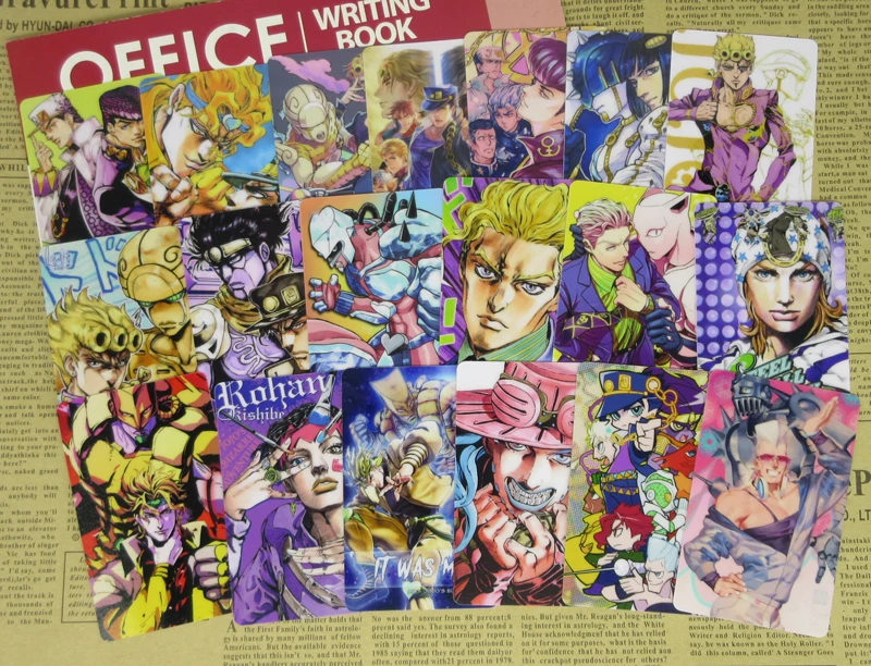 35 шт. JJBA Character sticker s Jotaro DIO yoono Giovanna Kira Yoshikage Higashikata аниме Глянцевая наклейка