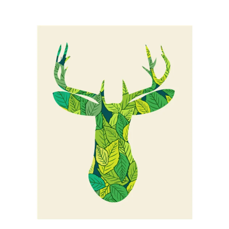 

DRAWJOY Framed Picture Deer DIY Painting By Numbers Colorful Picture Home Decor For Living Room Hand Unique Gifts GX9601