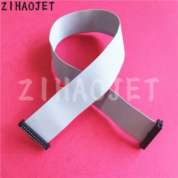 4pcs/lot Inkjet printer spare parts Konica 512 head cable 30pins for Flora LJ320K LJ3208K KM512 data grey | Компьютеры и офис