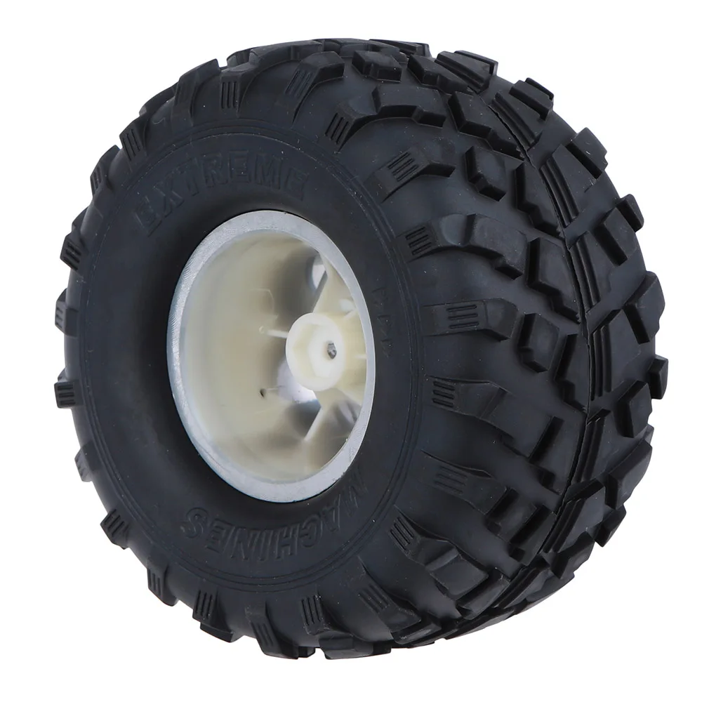 4PcsSet 110 Truck Tire Tyres Wheel for Traxxas HSP Tamiya HPI Kyosho RC Model Monster RC Car (8)