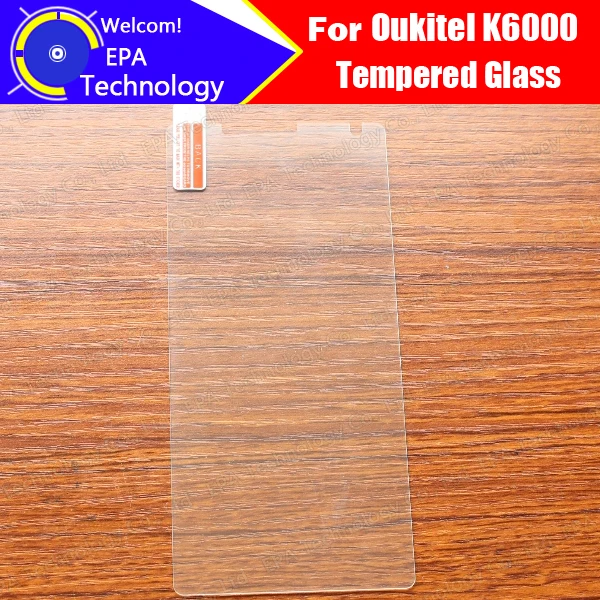 

Oukitel K6000 Tempered Glass 100% New High Quality Premium 9H Screen Protector Cell Phone Film Accessories fo K6000