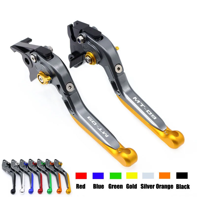 For YAMAHA MT09 MT 09 MT 09 Tracer 2014 2015 Motorcycle Accessories Folding Extendable Brake Clutch