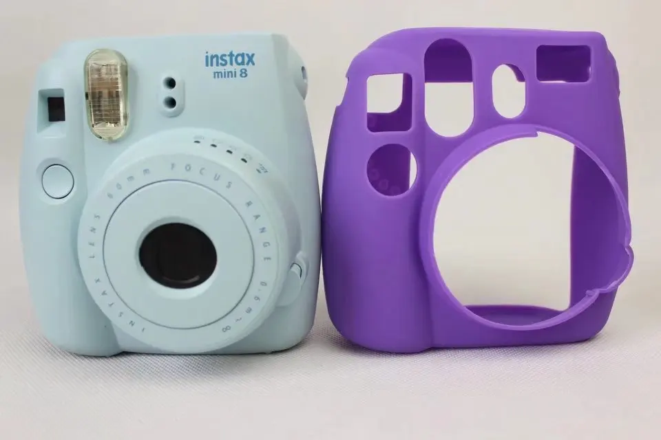 Мягкий силиконовый резиновый чехол сумка для Fujifilm Instax Mini 8 mini8 камера защитный чехол