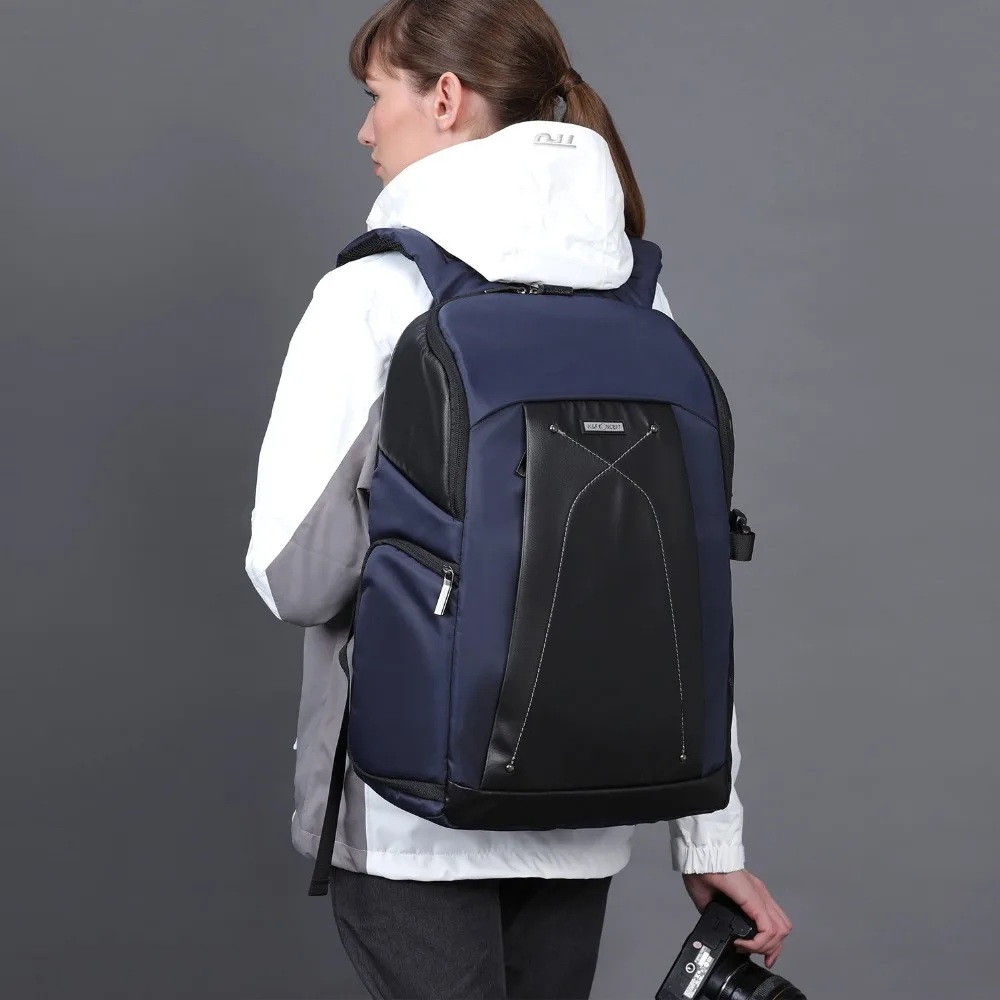 K&F CONCEPT Multi-functional Waterproof DSLR Camera Shoulder Bag Professional Video Photo Backpack With PE Boards For Photograph