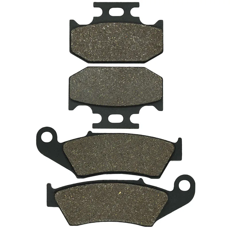 

Cyleto Motorcycle Front and Rear Brake Pads for SUZUKI DRZ250 DRZ 250 2001-2006 RMX 250 RMX250 1996 1997 1998