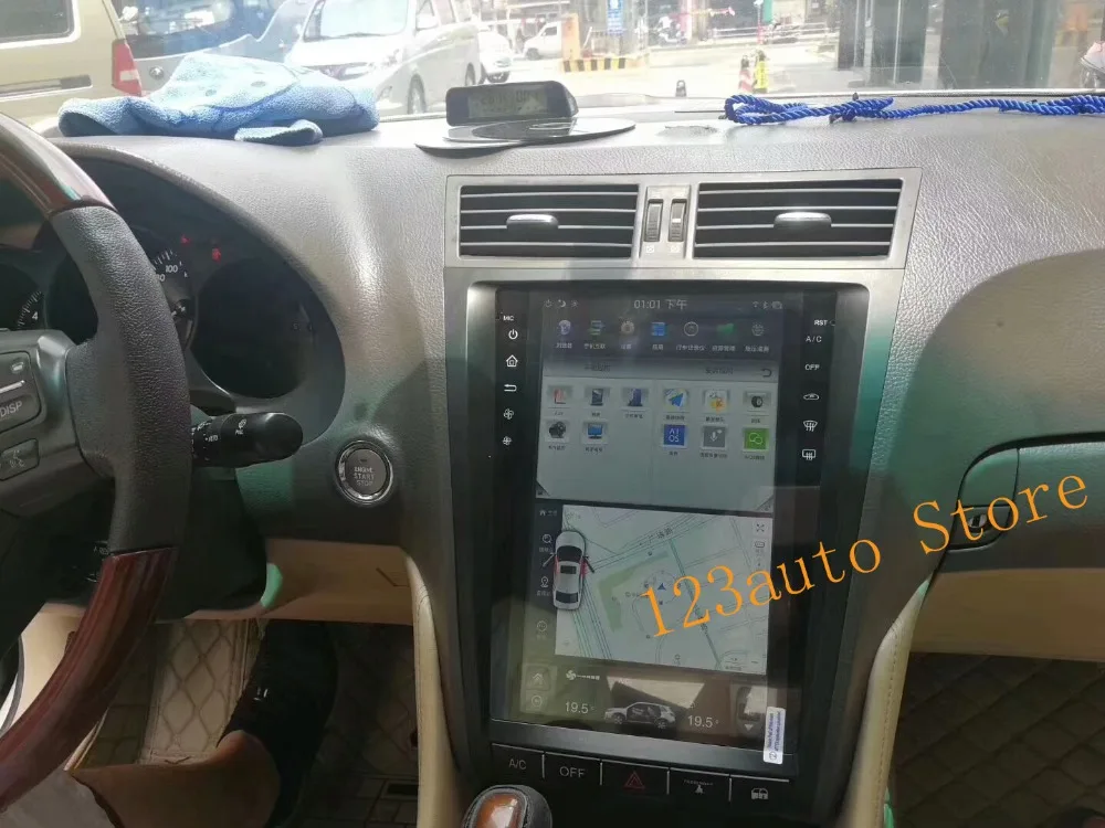 12,1 ''вертикальный Tesla стиль Android 8,1 автомобильный DVD gps плеер для lexus GS GS300 GS350 GS450 GS460 2004-2011 ips HDMI PX6