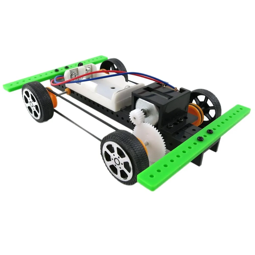 

RC Cars 1:10 Mini Battery Powered Car Model Kit Children Kid Educational New Self Assembly DIY Toy Gift Remote Control Toys