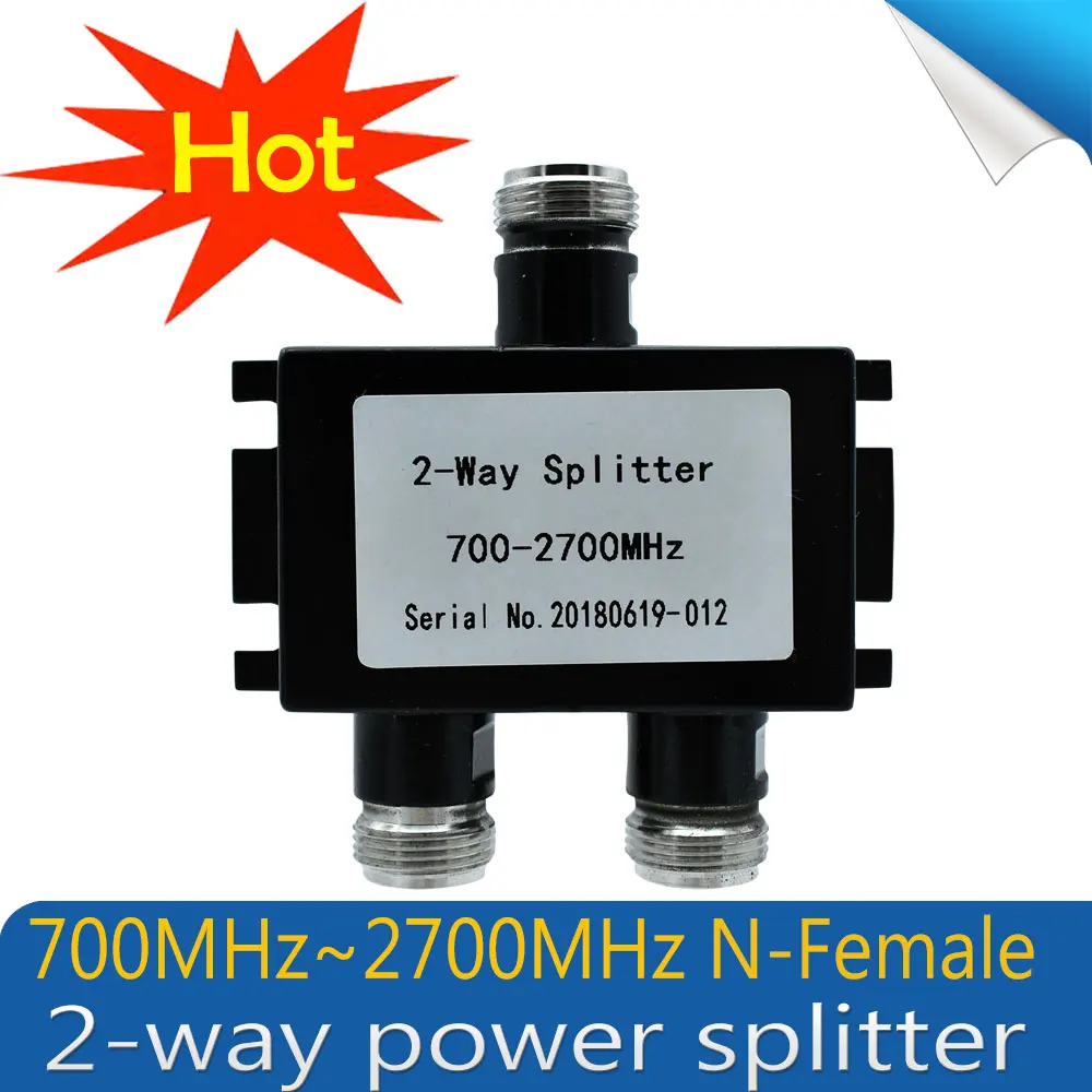 

2 Way Divider 800mhz~2500mhz 2-way Micro-Strip Power Splitter For cell phone signal repeater Signal Booster Amplifier Repeater