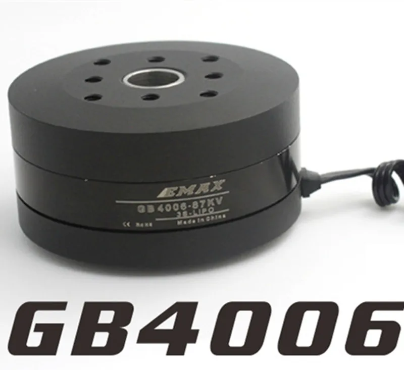 EMAX бесщеточный мотор GB4006 87kv для крепления камеры Gimbal 3S LiPO GB Motor|emax brushless motor|brushless