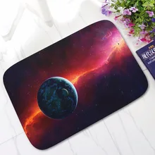 CAMMITEVER Planet коврики противоскользящие напольные ковры 3D клейкие ленты шаблон коврик для ванной кухни Входные Коврики украшения дома