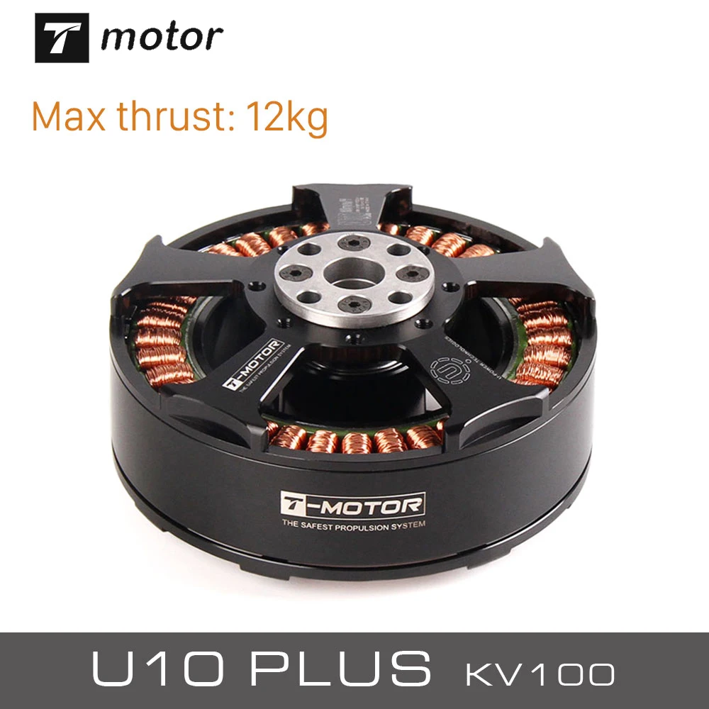 

T-Motor New Efficiency Motor U10 Plus KV100 for Multirotor Drone Helicopter Multirotor Brushless Motor