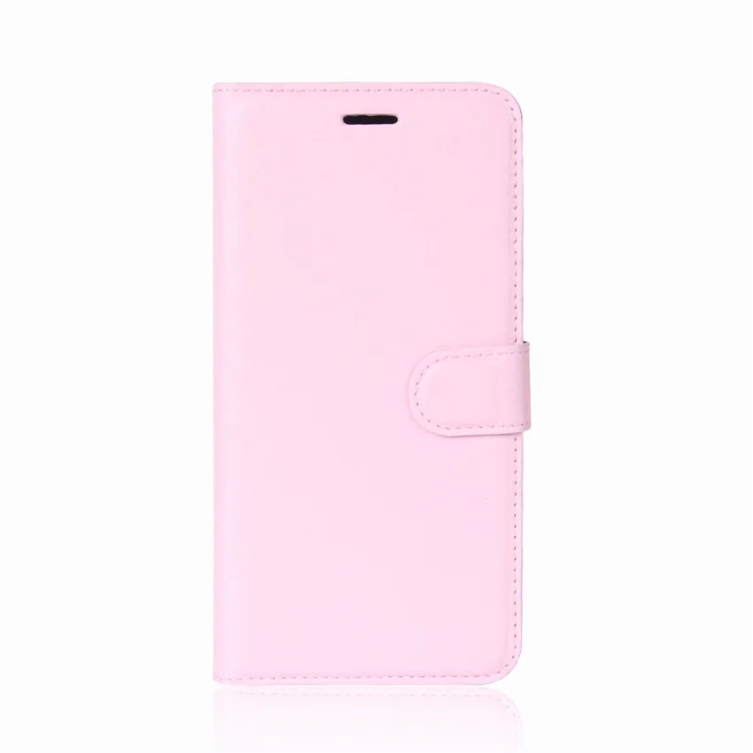 Для coque Wiko Fever 4G Чехол кошелек Флип кожаный и силиконовый задний кожаный футляр для Wiko Fever 4G P30 чехол чехлы для телефонов сумка сумки - Цвет: Pink