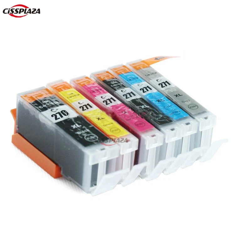 CISSPLAZA 12 шт. 270xl 271xl фотосовместимый чернильный картридж для canon PIXMA MG7720 TS9020/TS8020