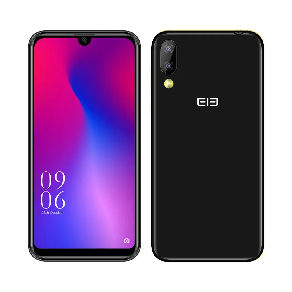 

Elephone A6 Mini 5.71 Inch waterdrop Screen Mobile Phone Android 9.0 MT6761 Quad Core HD+ 4GB+32GB 16MP 3180mah 4G Smartphone