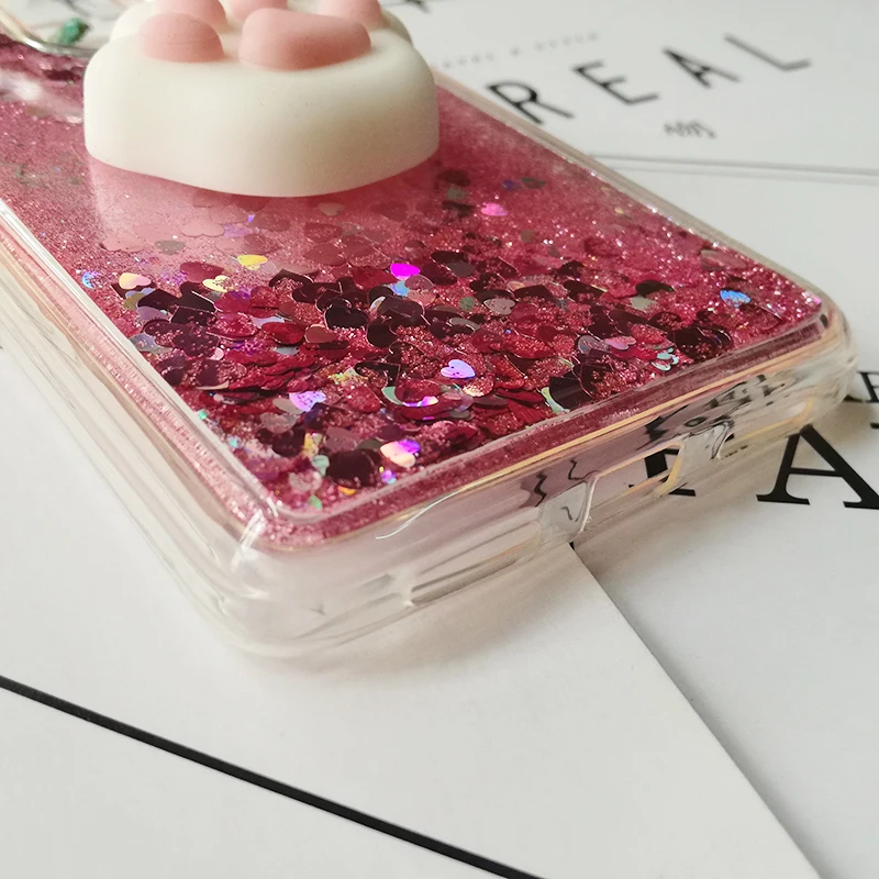 Cute 3D Squishy Cat Case For Xiaomi Redmi 5 5 plus 4X 4A 5A Note 5 pro 4 3 4X Luxury Glitter Quicksand Phone Case Redmi note 5A prime Cover (10)