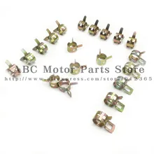 20 шт. 10 мм пружинный зажим топливная линия шланг водопроводная труба Воздушная трубка зажим