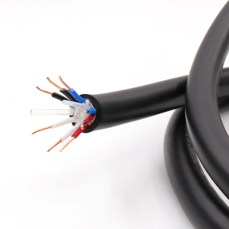 5 м аудиофил LAB01 Solid OFC Pure Медный кабель для динамика 8 Core bulk spaker cable|lab cable|cable 8cable 5m |