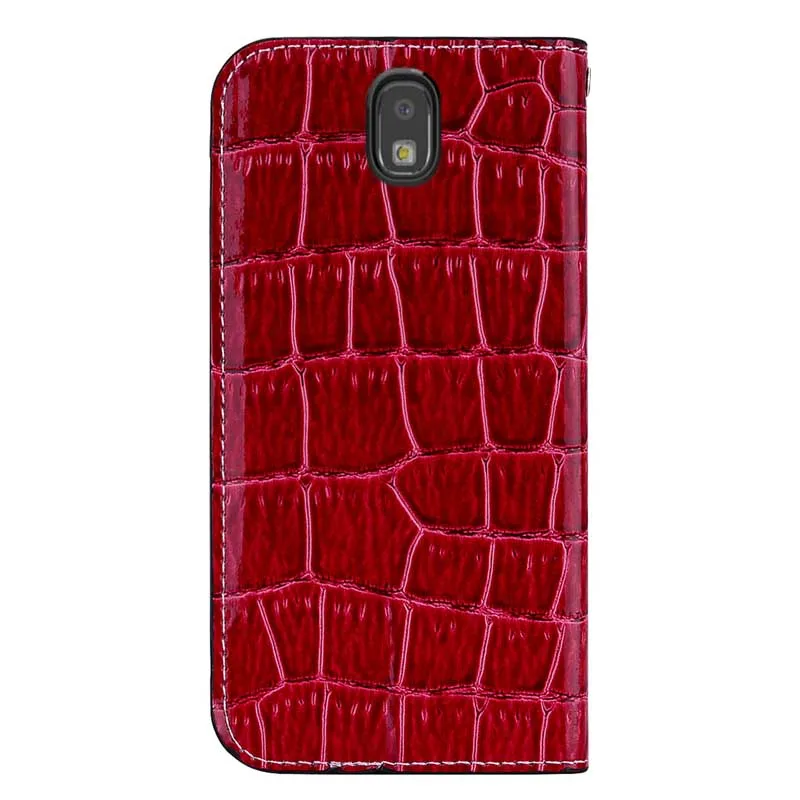 Для samsung Galaxy J7 J3 J5 чехол из крокодиловой кожи кошелек откидная крышка для Coque samsung Galaxy J4 J6 Plus J8 чехол