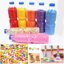 500ml/Bottle DIY Snow Mud Particles Accessories Slime Balls Small Tiny Foam Beads For Floam Filler For DIY Supplies 2-4mm