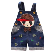 Детский комбинезон; джинсовые штаны; одежда; шорты; милые комбинезоны; Модный повседневный комбинезон с карманами; Одежда для маленьких детей; C701