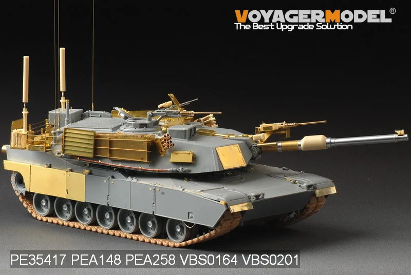 Kit de Gravação de Metal Hobby-modelo Voyager Modelo Abrams Main War Tank Atualizado Knl Pe35417 9 Brinquedos e hobbies