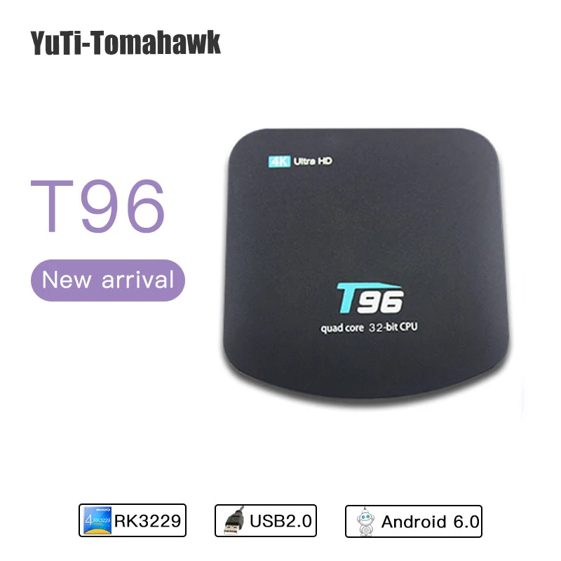 ТВ приставка Android WiFi телеприставка 4K * 2K 7 1 Интернет 1G/8G четырехъядерный 100M LAN KODI 16