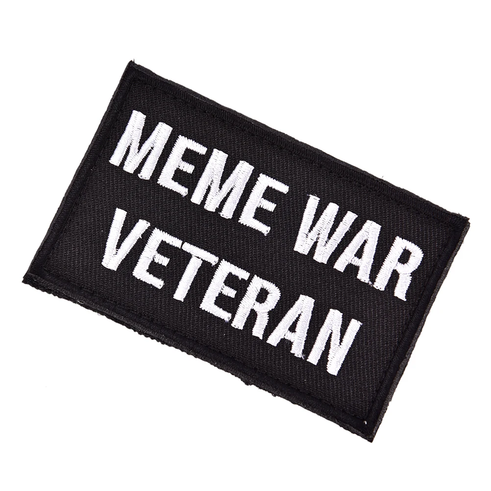 Тактические вышитые мемы войны патч Ветеран боевой дух эмблемы значки аппликации нашивки для одежды куртки джинсы аксессуары