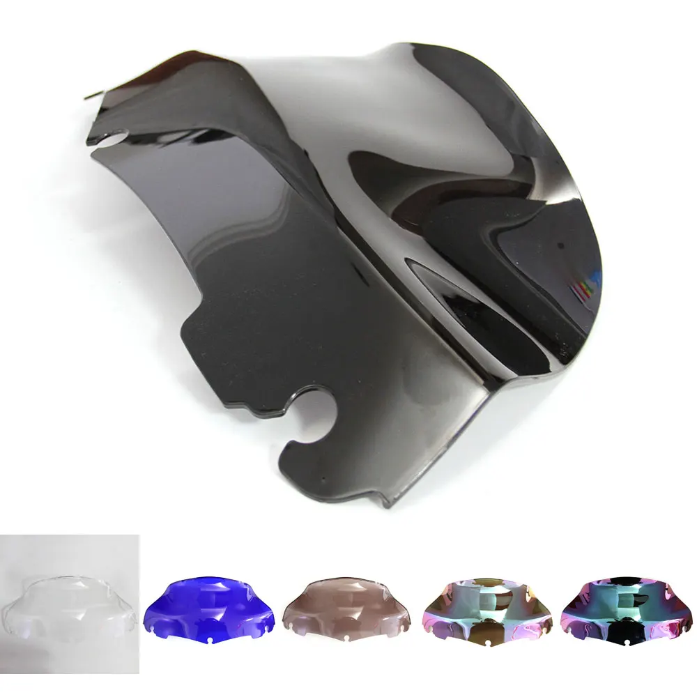 

6 Colors Motorcycle Windshield Windscreen For Harley Davidson Street Glide electra Street Glide Touring FLHT FLHTC 2014-2019