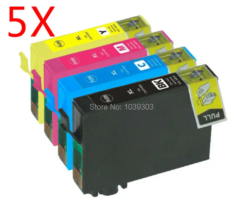 5 X Grosshandel Preis Kompatibel T1281 T12 T12 T1284 Tinte Patrone Fur Epson Stylus S22 Sx130 Sx125 Sx235w Sx435w Sx425w Bx305 Ink Cartridge Ink Cartridge For Epsoncartridge For Epson Aliexpress