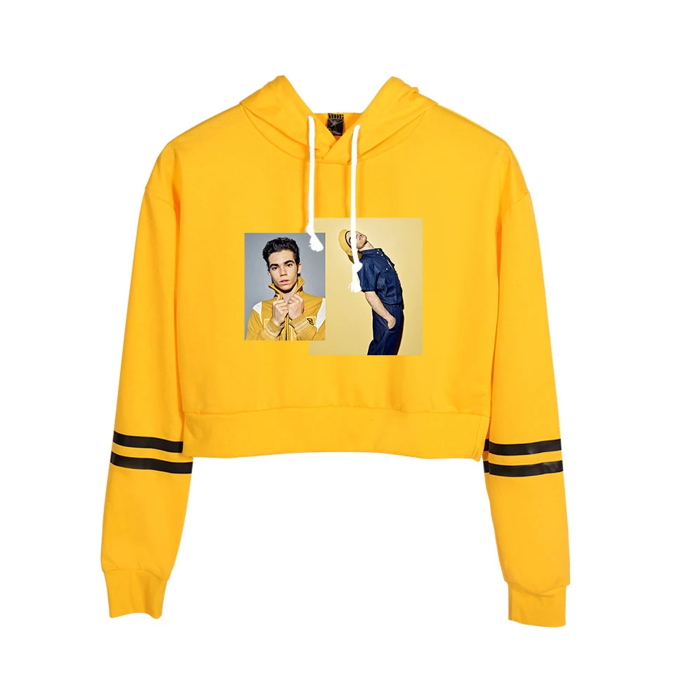 Cameron Boyce женские свитшоты с буквенным принтом длинный рукав толстовка пуловер