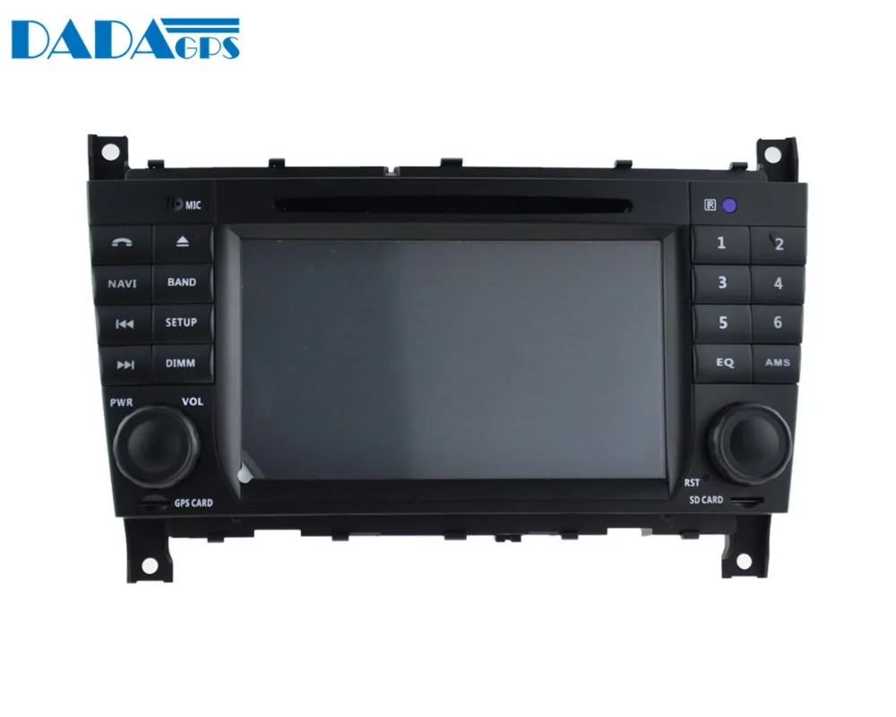 Sale Android 9.0 4+64GB Built-in DSP Car DVD Player multimedia Radio For Mercedes-Benz C-W203 CLK-W209 2004 2005 GPS Navigation 8