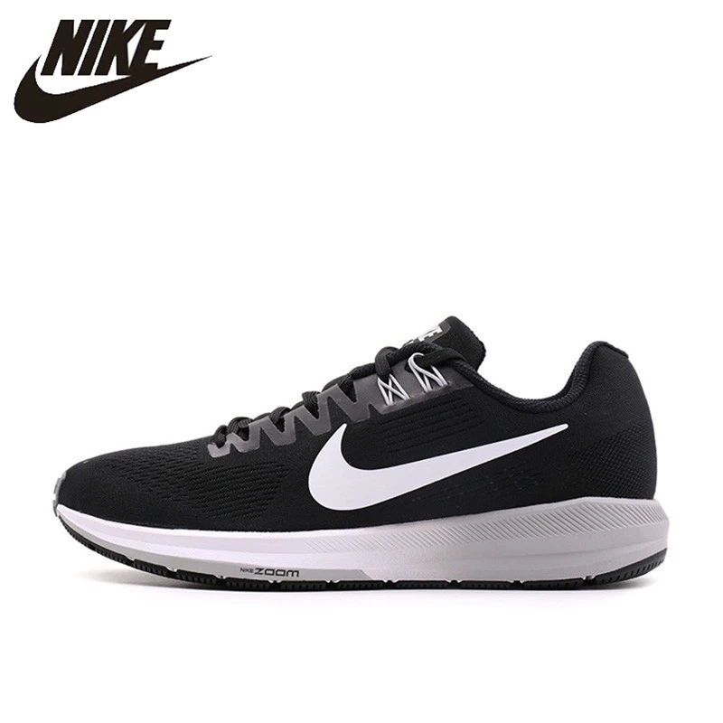 

Nike AIR ZOOM STRUCTURE 21 Breathable Original New Arrival Official Men's Running Shoes Sports Sneakers 904695-001