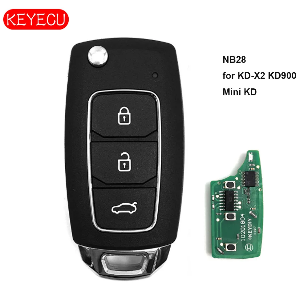 Keyecu Universal Remote NB-Series 3 Button for KD900 KD900+ KD-X2 URG2000 KEYDIY NB28 | Автомобили и мотоциклы