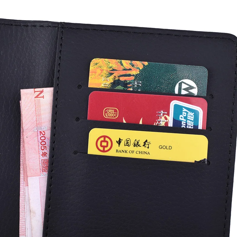 Двойной утолщенный российский Испанский кожаный чехол-Обложка для паспорта, держатель Tarjetero с ID Бизнес кредитный держатель для карт, кошелек для путешествий
