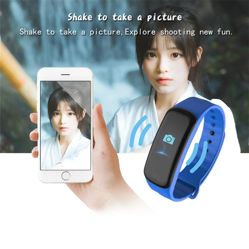 Смарт браслет Ataliqi C1 PLUS с цветным экраном фитнес трекер артериального давления