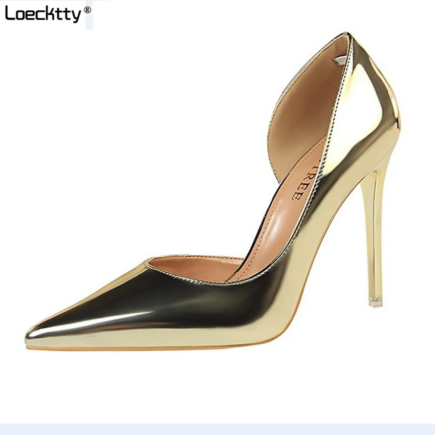 

Loecktty2019 Women Shoes Patent Leather Wonen Pumps Fashion Office Shoes Women Sexy High Heels Shoes Women's Wedding Shoes Party