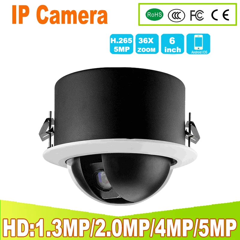 Indoor IP camera PTZ network camera 1 3MP 2MP 4MP 5MP pan tilt 36x optical zoom